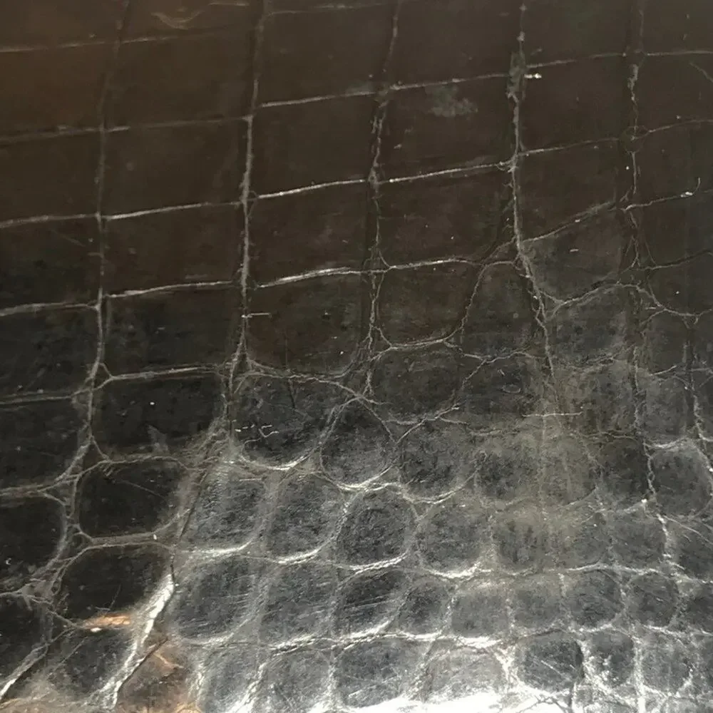 VINTAGE REPTILE LEATHER CROSSBODY BAG